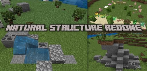Natural Structure Redone 1.21 - Minecraft Bedrock Addon 2025