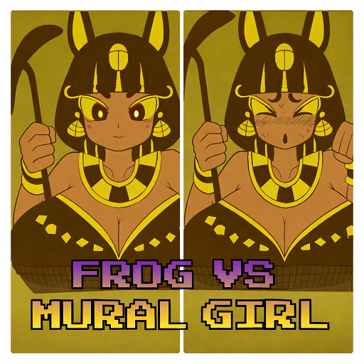 FROG vs Mural Girl